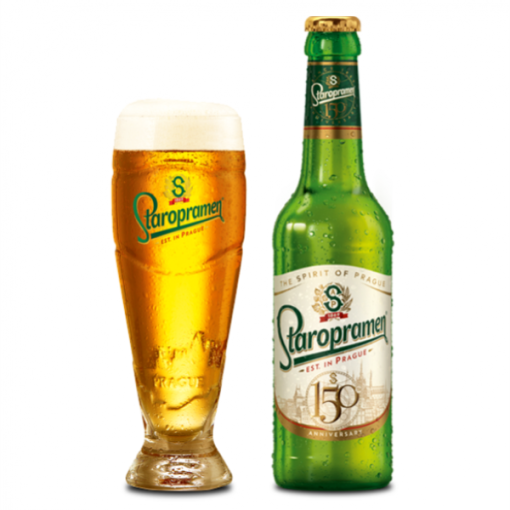 Bia Staropramen 5% – Thùng 24 Chai 330ml
