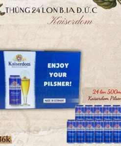 Alternative view of Bia Kaiserdom Pilsener 4.9% – Thùng 24 Lon 500ml