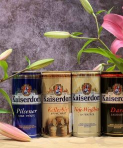 Alternative view of Bia Kaiserdom Hefe Weissbier 4.7% – Thùng 12 Lon 1L