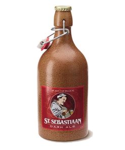 Alternative view of Bia Sứ St. Sebastiaan Dark Ale 6.9% – Thùng 6 Chai 500ml (Bia Đen)
