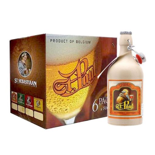 Bia Sứ St. Paul Triple 7.6% – Thùng 6 Chai 500ml