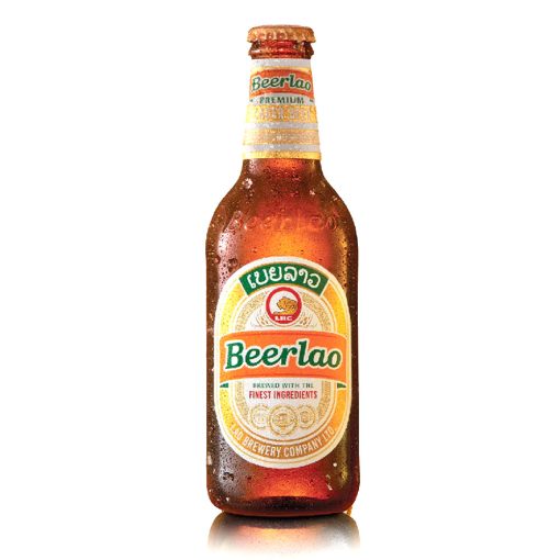 Bia Beerlao Vàng Lager 5% – Thùng 24 Chai 330ml