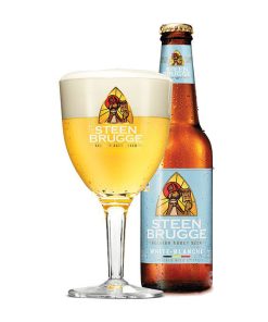 Bia Steenbrugge White Blanche 5% – Thùng 24 Chai 330ml (Bia Lúa Mì)