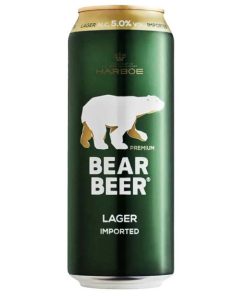 Bia Gấu Bear Beer Lager 5% – Thùng 24 Lon 500ml