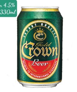 Bia Gold Crown Lager 4.5% - Thùng 24 Lon 330ml