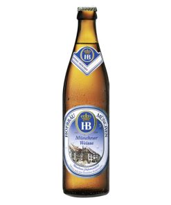 Bia HB Hofbrau Munchner Weisse 5.1% – Thùng 20 Chai 500ml (Bia Lúa Mì)