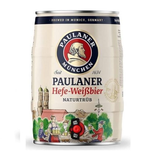 Bia Paulaner Weissbier 5.5% – Bom 5L