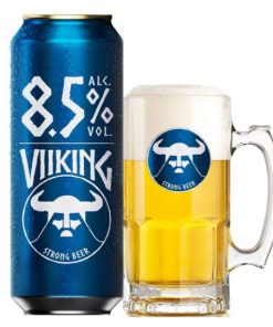 Bia Viiking Strong Beer 8.5% – Thùng 24 Lon 500ml