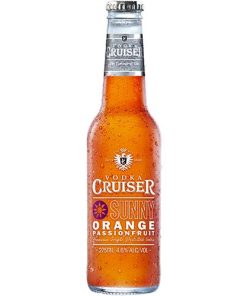 Vodka Cruiser Sunny Orange 4.6% – Thùng 24 Chai 275ml