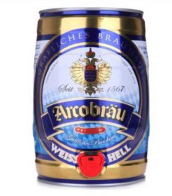 Bia Arcobrau Weissbier Hell 5.3% – Bom 5L