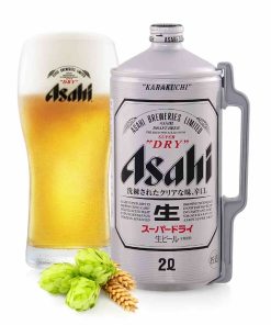 Bia Nhật Asahi Super Dry 5% - Bình 2L (Sale: 30/06/25)