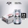 Bia Asahi Super Dry 5% -  Thùng 24 Lon 330ml