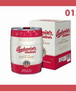 Bia Budweiser Budvar Original 5% – Bom 5L (Date: 08/08/25)