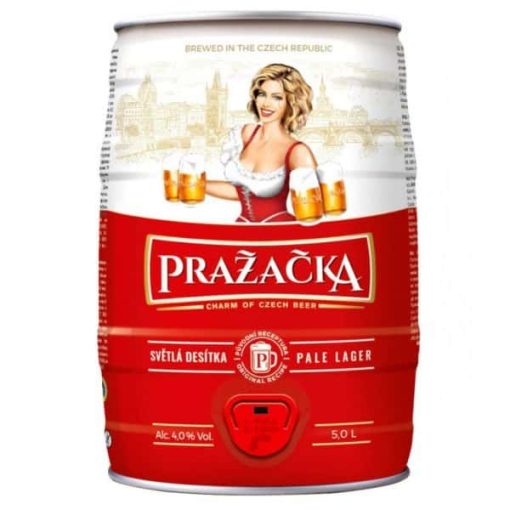 Bia Prazacka Pale Lager 4% – Bom 5L