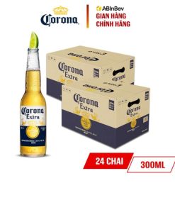 Bia Corona Extra 4.5% – Thùng 24 Chai 300ml