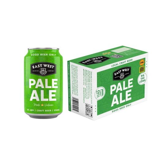 Bia East West Pale Ale 6% – Thùng 12 Lon 330ml