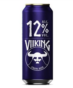 Bia Viiking Xtra Strong 12% – Thùng 24 Lon 500ml ( date: 24/05/2025 )