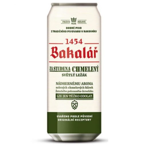 Bia Bakalar Dry Hopped Lager 5.2% – Thùng 24 Lon 500ml