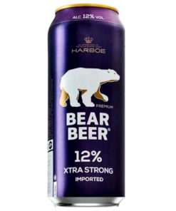 Bia Gấu Bear Beer Xtra Strong 12% – Thùng 24 Lon 500ml