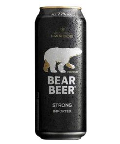 Bia Gấu Bear Beer Strong Imported 7.7% – Thùng 24 Lon 500ml