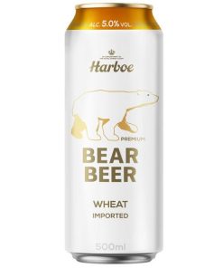 Bia Gấu Bear Beer Wheat 5% – Thùng 24 Lon 500ml