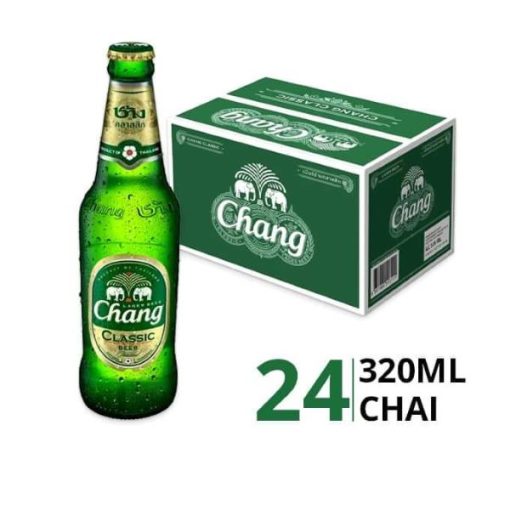 Bia Thái Chang Classic 5% – Thùng 24 Chai 320ml