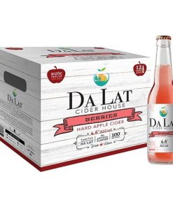 Bia Dalat Cider Berries 4.6% – Thùng 12 Chai 330ml