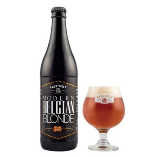 Bia East West Modern Belgian Blonde 7.6% – Thùng 12 Chai 500ml