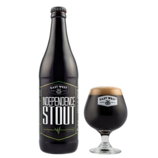 Bia East West Independence Stout 12% – Thùng 12 Chai 500ml