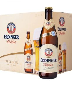 Bia Erdinger Weissbier 5.3% – Thùng 12 Chai 500ml (Sale: 07/25)