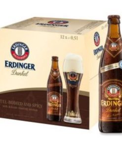 Bia Erdinger Weissbier Dunkel 5.3% – Thùng 12 Chai 500ml ( 23/07/2025 )