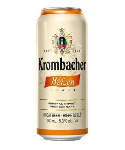 Bia Krombacher Weizen 5.3% – Thùng 24 Lon 500ml