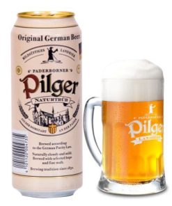 Bia Paderborner Pilger Original 5% – Thùng 24 Lon 500ml