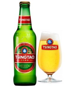 Bia Tsingtao Lager 5% – Thùng 24 Chai 330ml (Bia Thanh Đảo)