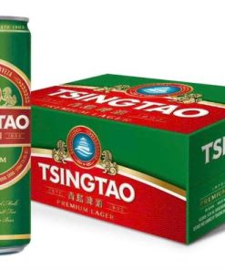 Bia Tsingtao Lager 5% – Thùng 24 Lon 330ml (Bia Thanh Đảo)