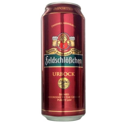 Bia Feldschlobchen Urbock 7.2% – Thùng 24 Lon 500ml
