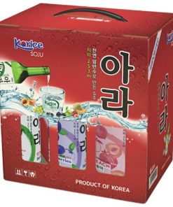 Soju Korice 12% Hàn Quốc - Hộp 6 Chai 360ml