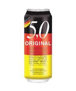 Bia 5,0 Original Craft Beer 5% – Thùng 24 Lon 500ml