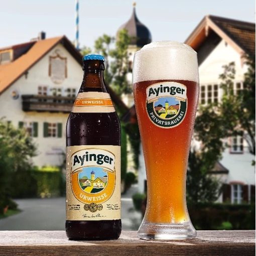 Bia Ayinger Urweisse 5.8% – Thùng 20 Chai 500ml