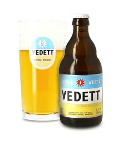 Bia Vedett Extra White 4.7% – Thùng 24 Chai 330ml