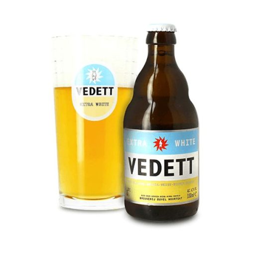 Bia Vedett Extra White 4.7% – Thùng 24 Chai 330ml
