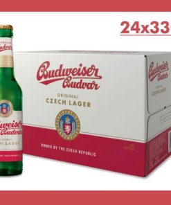 Bia Budweiser Budvar Original 5% – Thùng 24 Chai 330ml