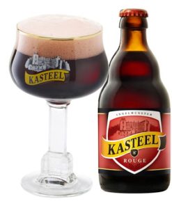 Bia Kasteel Rouge 8% – Thùng 24 Chai 330ml