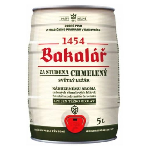 Bia Bakalar Dry Hopped Lager 5.2% – Bom 5L