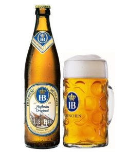 Bia HB Hofbrau Original 5.1% – Thùng 20 Chai 500ml