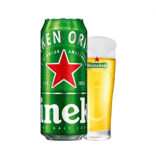 Bia Heineken Hà Lan 5% – Thùng 24 Lon 500ml