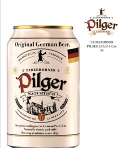 Bia Paderborner Pilger Original 5% – Thùng 24 Lon 330ml
