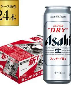 Bia Nhật Asahi Super Dry 5% - Thùng 24 Lon 500ml (HSD Sale: 31/12/26)