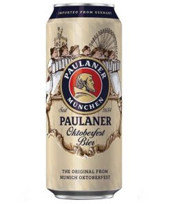 Bia Paulaner Oktoberfest 6% – Thùng 24 Lon 500ml