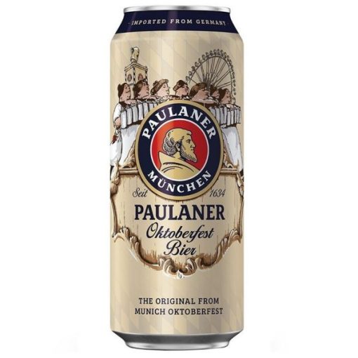 Bia Paulaner Oktoberfest 6% – Thùng 24 Lon 500ml
